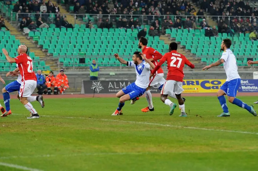 Bari-Brescia 2-1