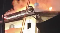 Incendio a Piancogno