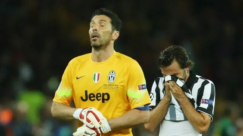 Le lacrime di Pirlo