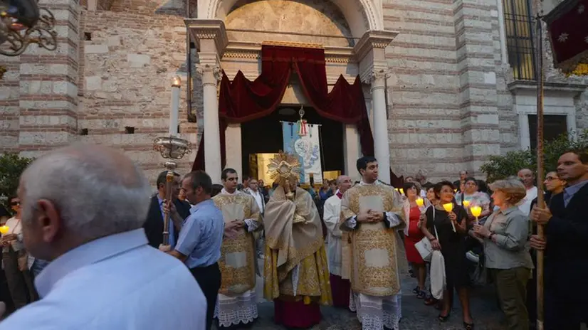 La processione del Corpus Domini