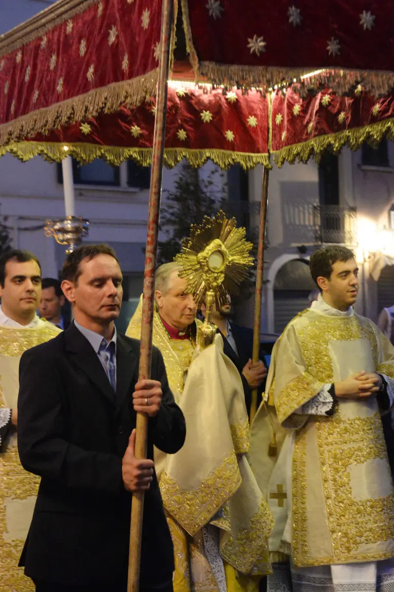 La processione del Corpus Domini