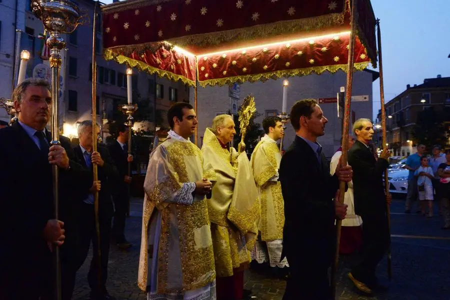 La processione del Corpus Domini