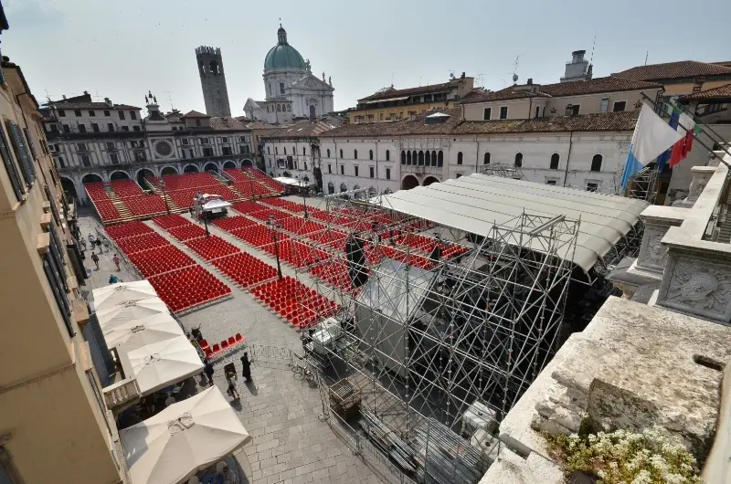 Il mercato visto dall'alto