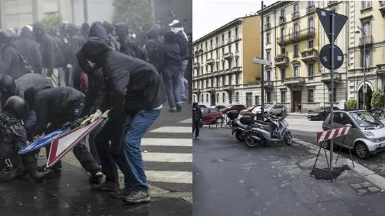 No Expo, i disordini di Milano