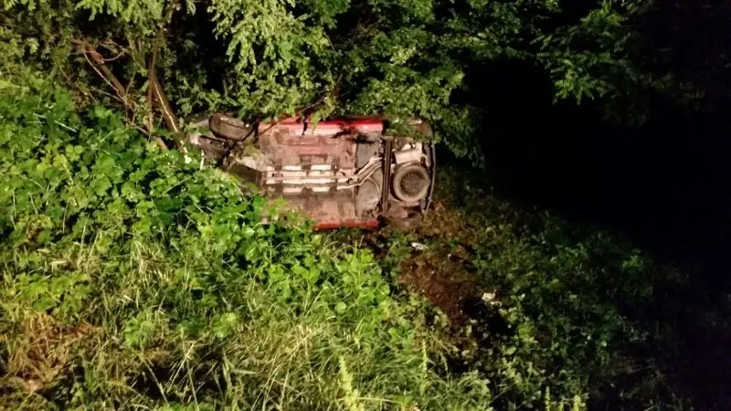 Auto fuori strada nella notte a Roncadelle