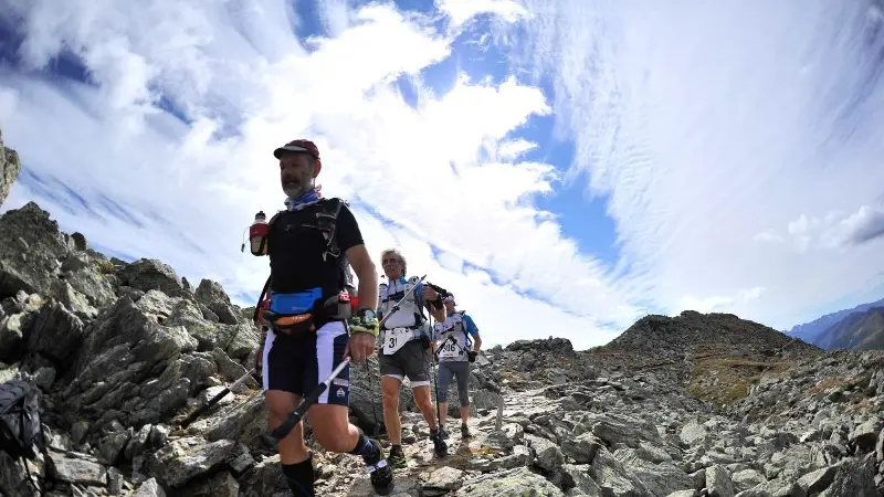 Atleti all'Adamello Ultra Trail 2014