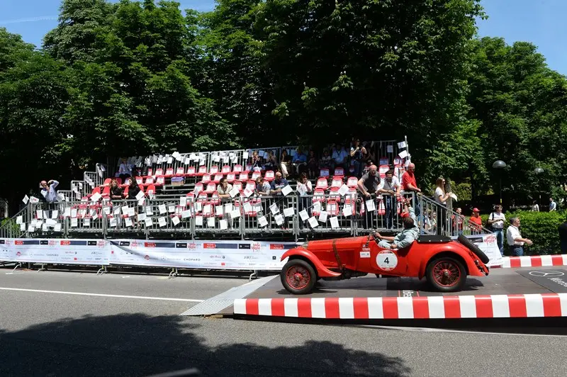 Mille Miglia, l'arrivo