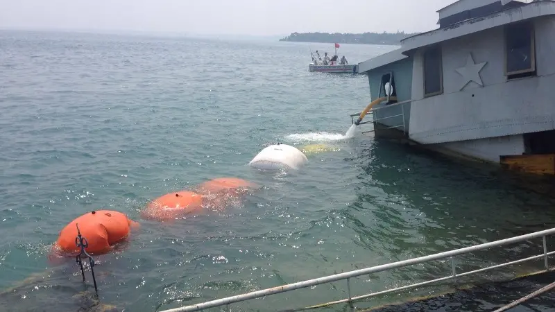 Operazione Concordia in corso