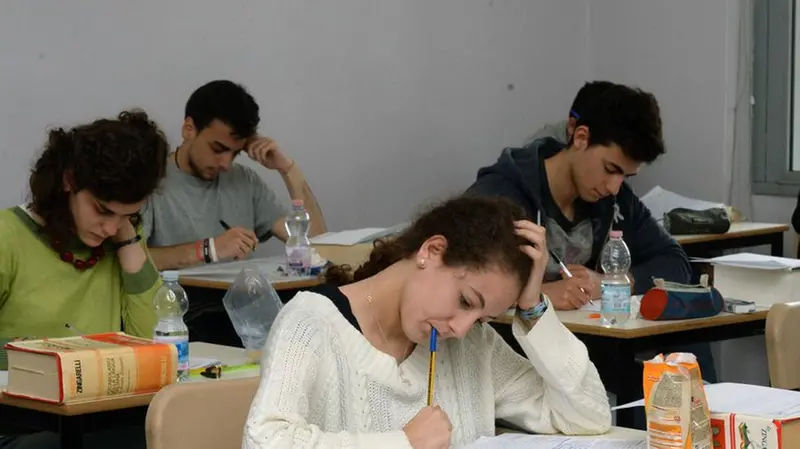 Facce da «Matura» al Calini