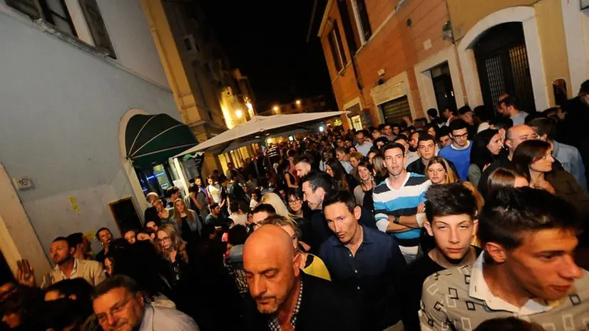 Una città affollatissima