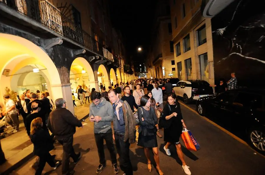 Una città affollatissima