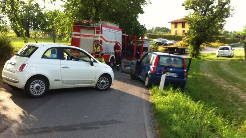 Schianto a Desenzano, grave 83enne