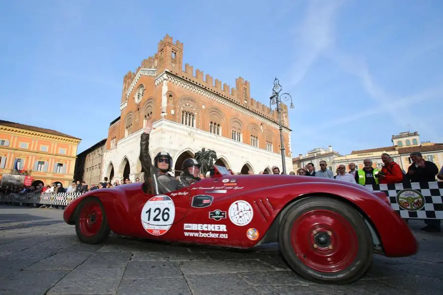 Mille Miglia, il passaggio attraverso Piacenza