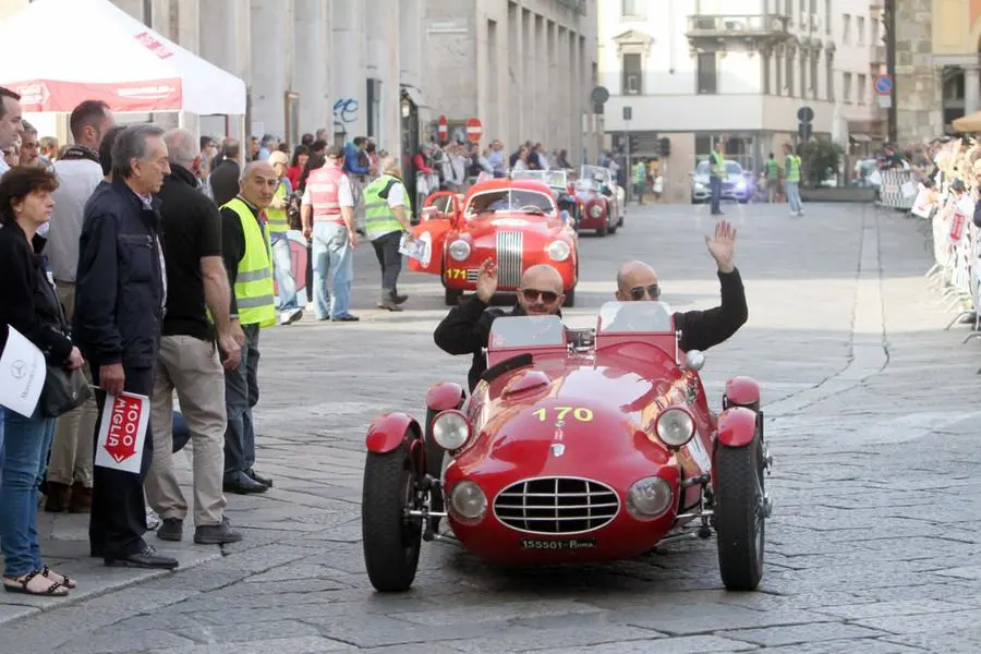 Mille Miglia, il passaggio attraverso Piacenza