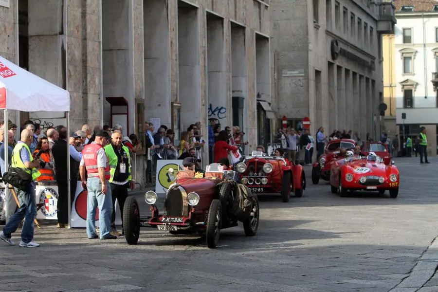 Mille Miglia, il passaggio attraverso Piacenza
