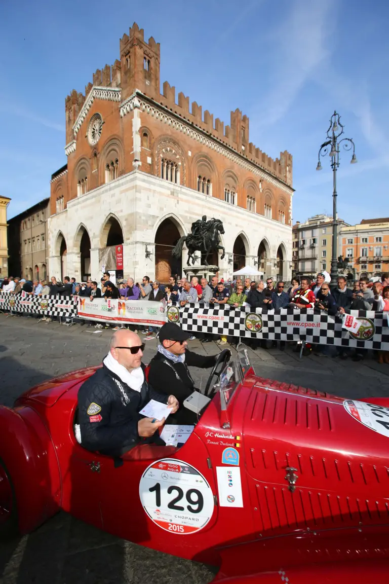 Mille Miglia, il passaggio attraverso Piacenza