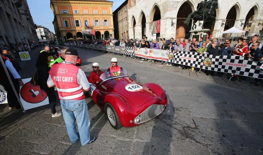 Mille Miglia, il passaggio attraverso Piacenza