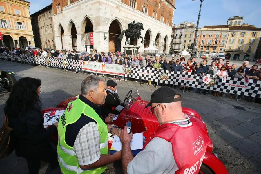 Mille Miglia, il passaggio attraverso Piacenza