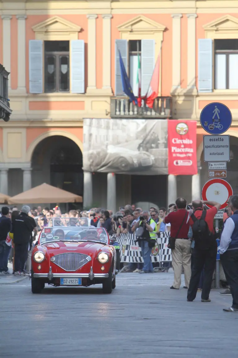 Mille Miglia, il passaggio attraverso Piacenza