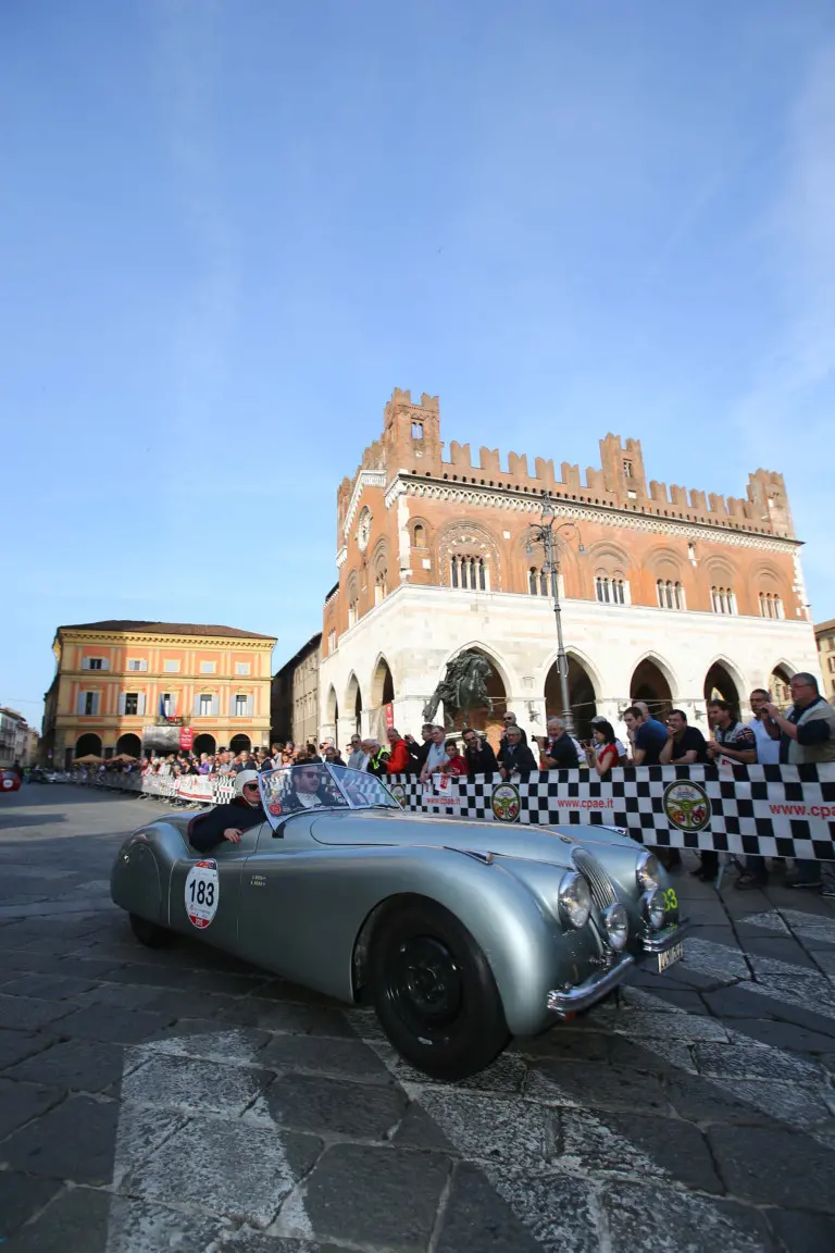 Mille Miglia, il passaggio attraverso Piacenza