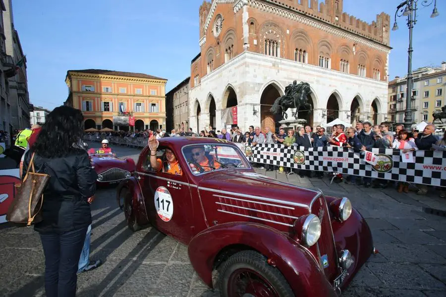 Mille Miglia, il passaggio attraverso Piacenza