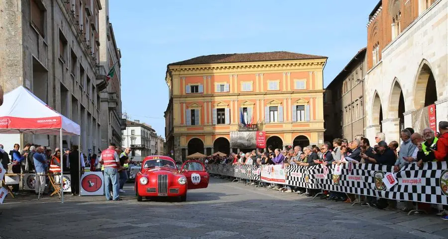 Mille Miglia, il passaggio attraverso Piacenza
