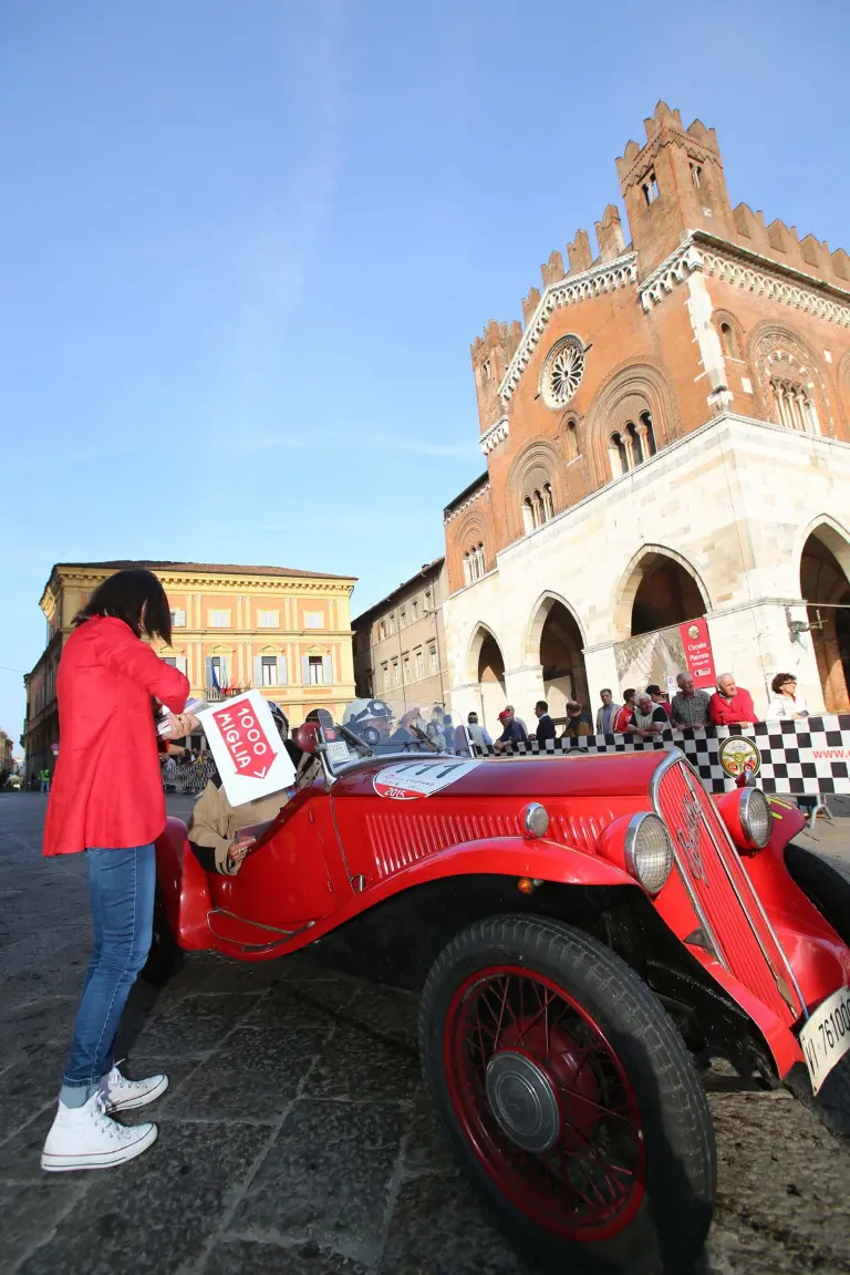Mille Miglia, il passaggio attraverso Piacenza