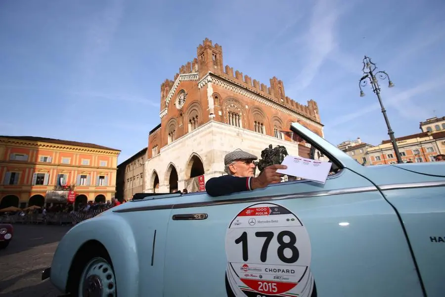 Mille Miglia, il passaggio attraverso Piacenza