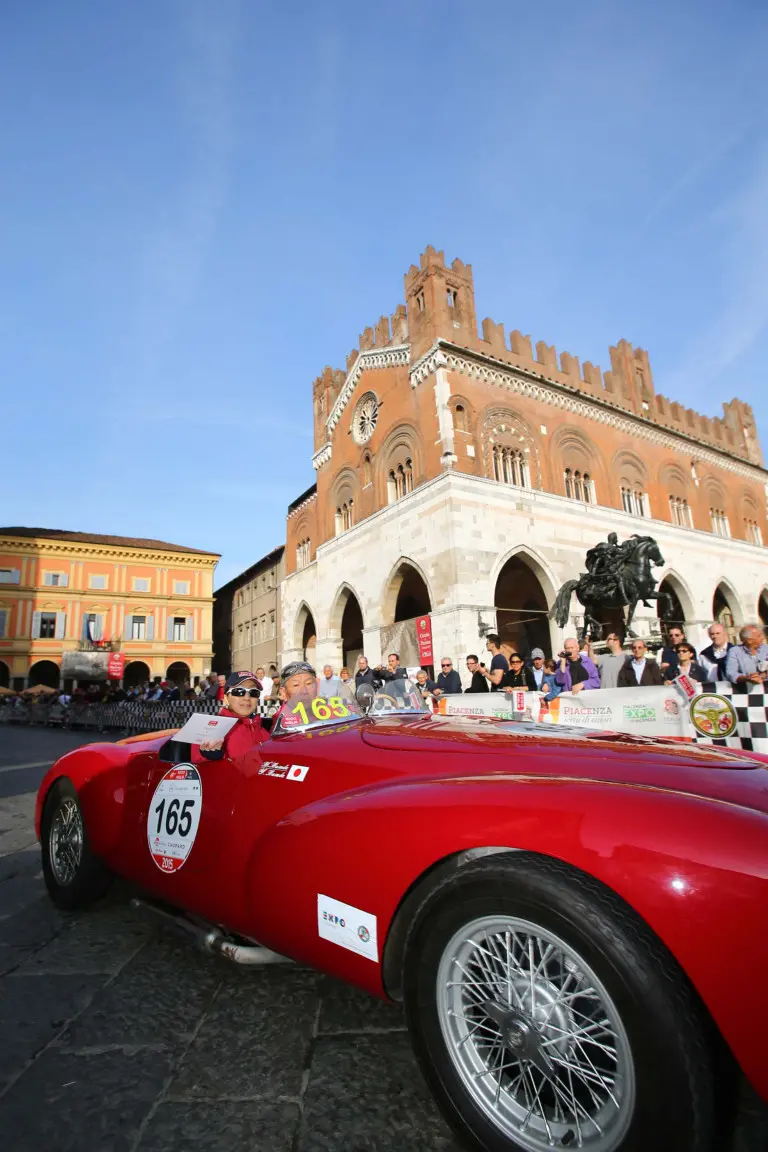 Mille Miglia, il passaggio attraverso Piacenza