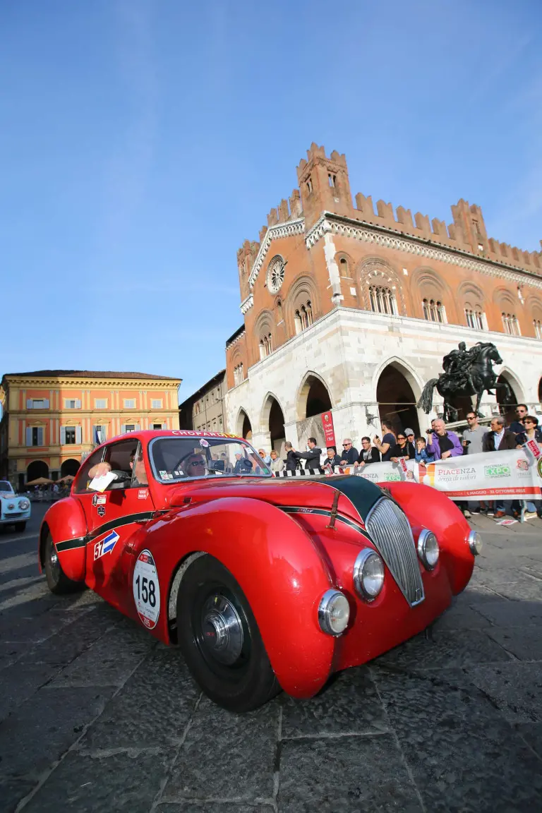 Mille Miglia, il passaggio attraverso Piacenza