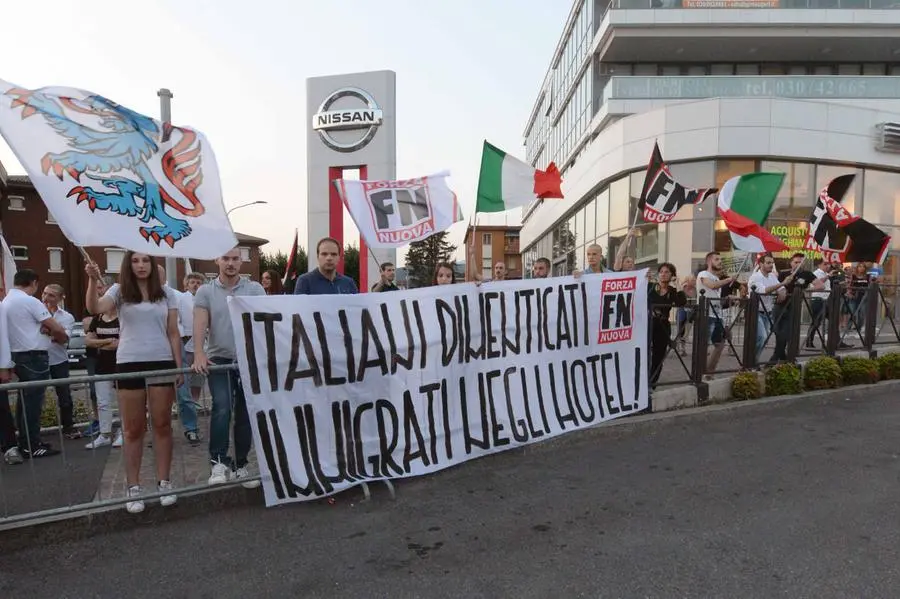 Le manifestazioni di Forza Nuova e Magazzino 47