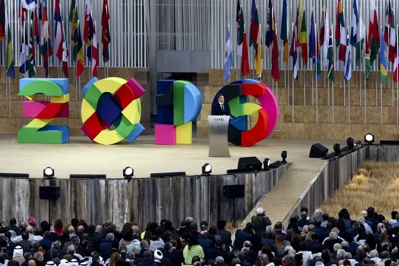 L'inaugurazione di Expo 2015