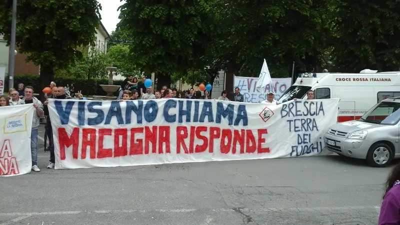 Visano, a migliaia in corteo contro l'inquinamento