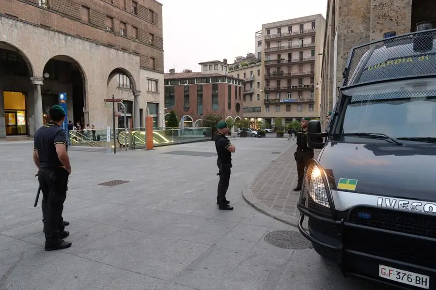 Controlli nelle piazze cittadine