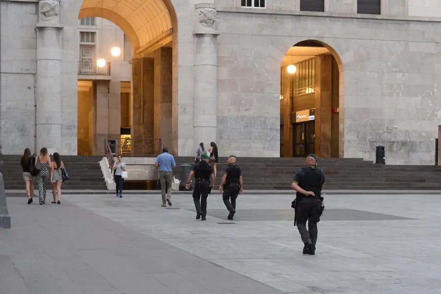 Controlli nelle piazze cittadine