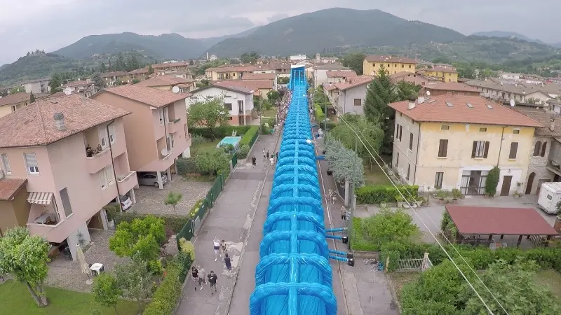 Il maxi scivolo di Sale di Gussago
