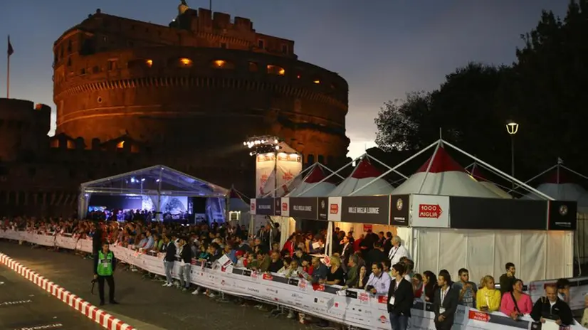 Serata romana per la Mille Miglia
