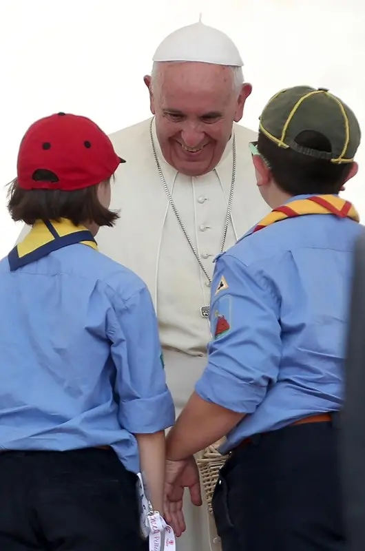 Il Papa e gli scout