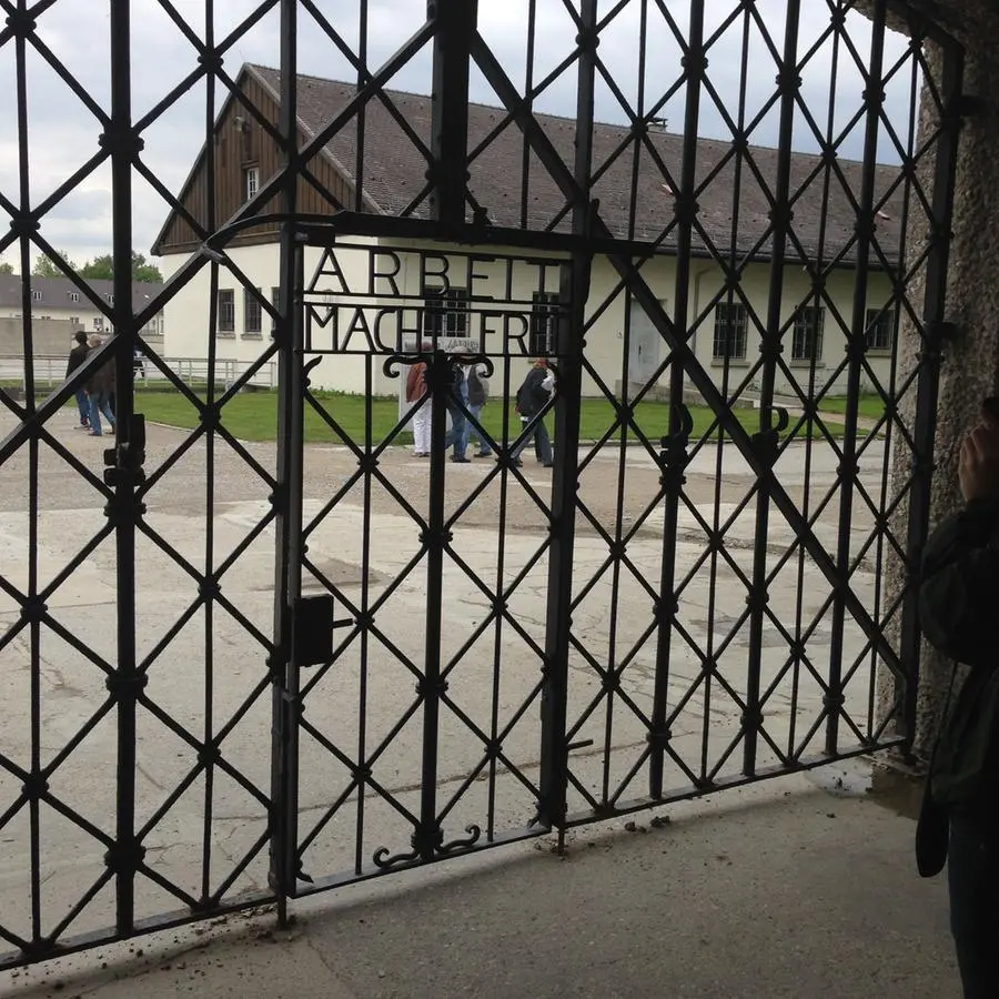 Il pellegrinaggio nel campo di concentramento di Dachau