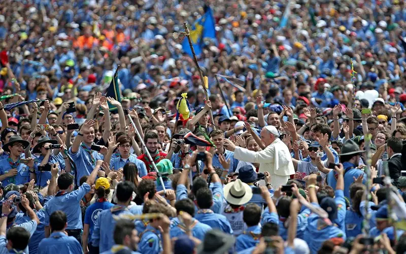 Il Papa e gli scout