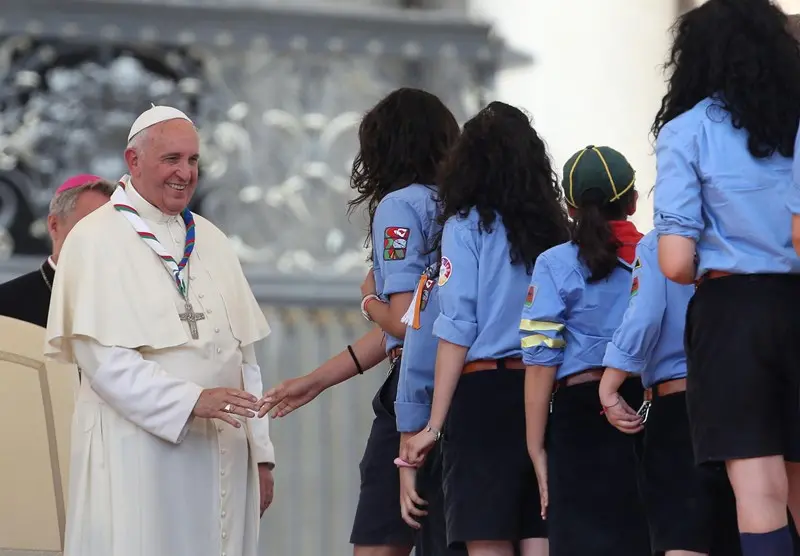 Il Papa e gli scout
