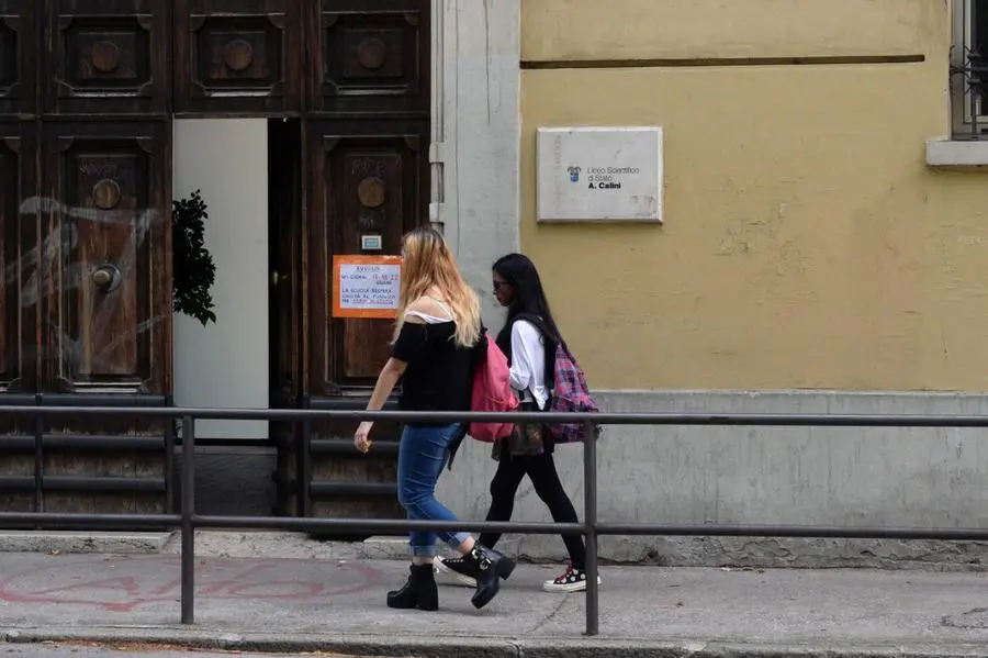 Facce da «Matura» al Calini