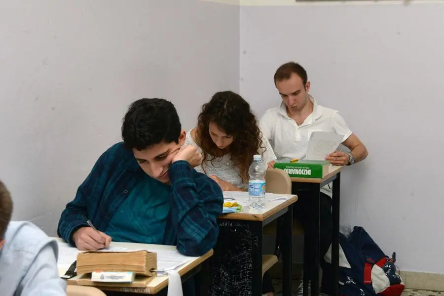 Facce da «Matura» al Calini