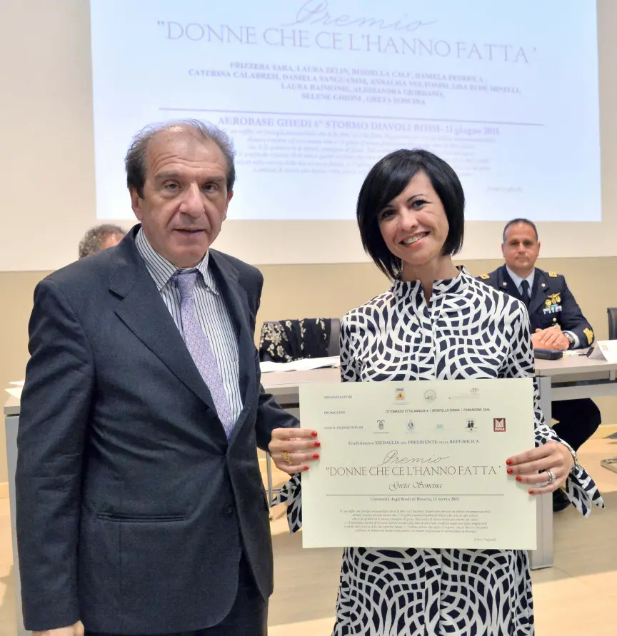 Donne che ce l'hanno fatta, la premiazione