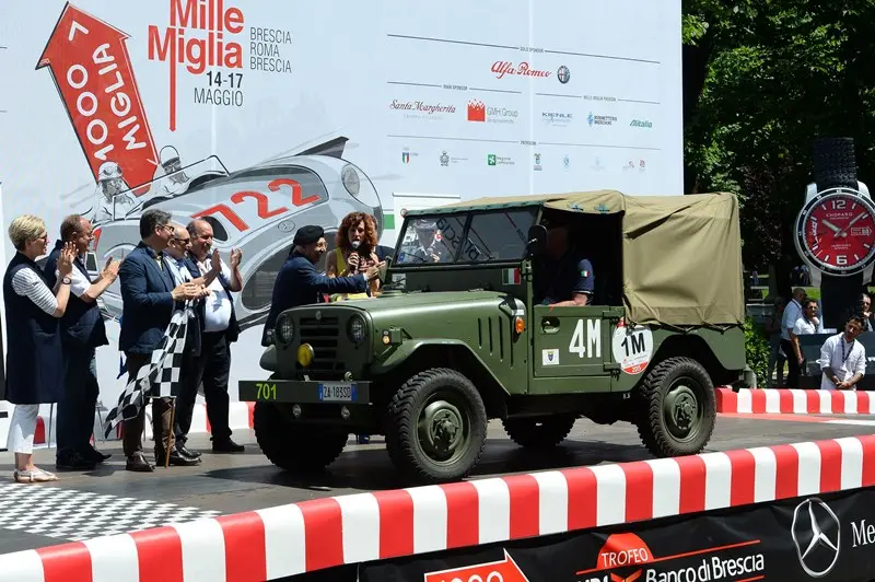 Mille Miglia, l'arrivo