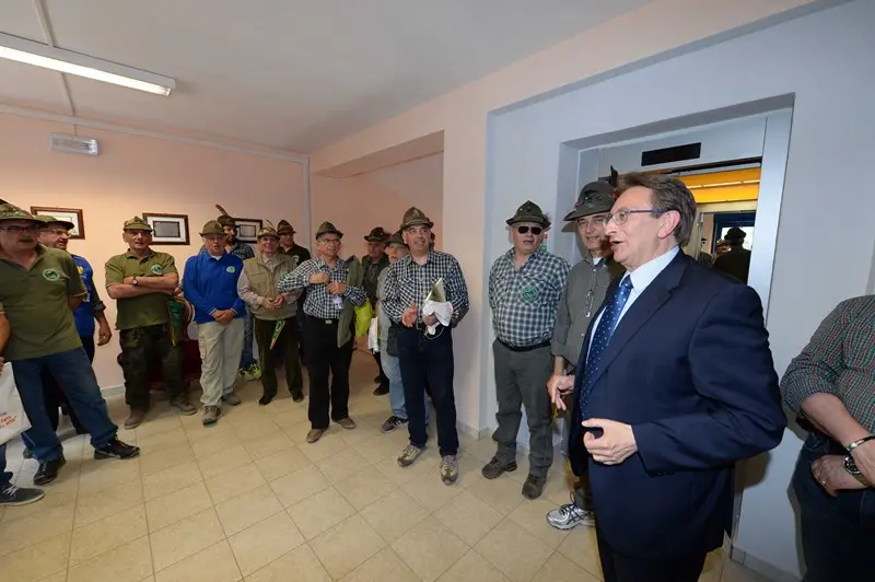 L'Aquila abbraccia gli Alpini