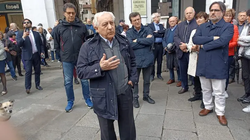 Manlio Milani, presidente di Casa della memoria