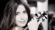 La giovane violinista norvegese Vilde Frang