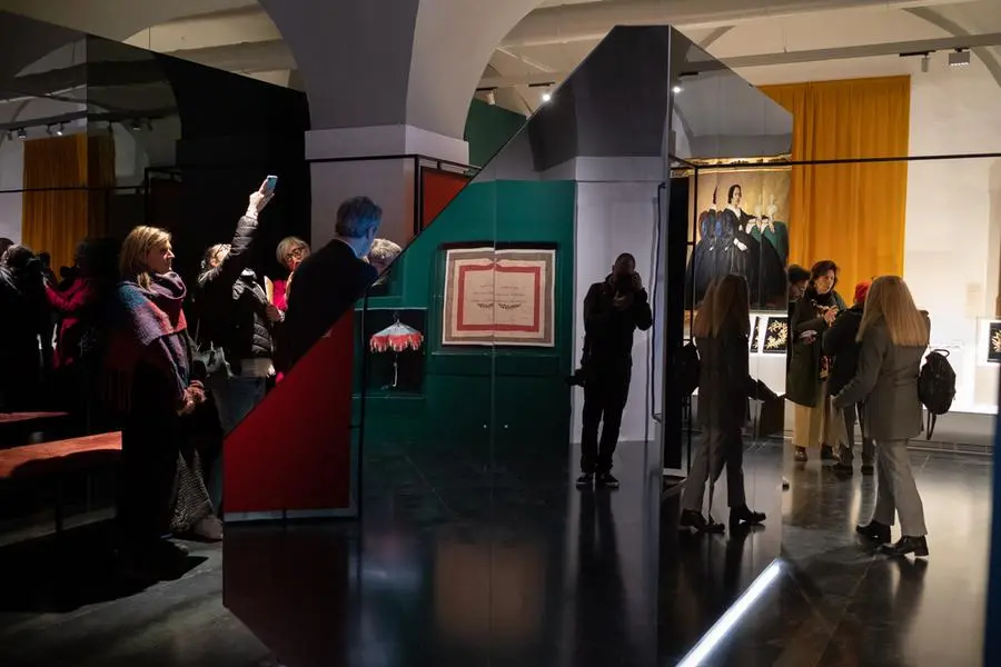 Visitatori al Museo del Risorgimento