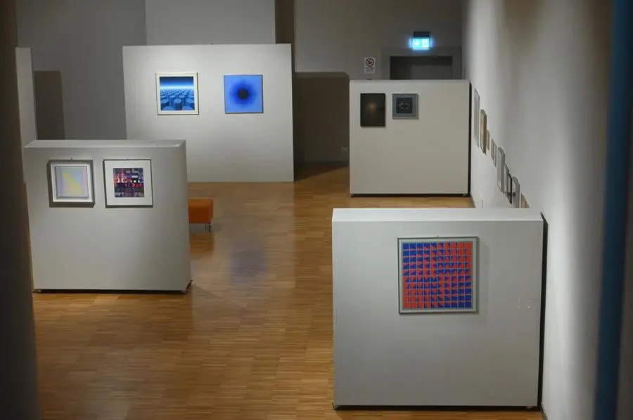L'anteprima della mostra «L’inganno ottico - Opere d’arte cinetica dalla Donazione Paci»